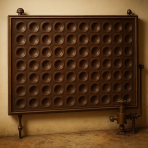 Stephen Golds Madrass-radiator fra 1854